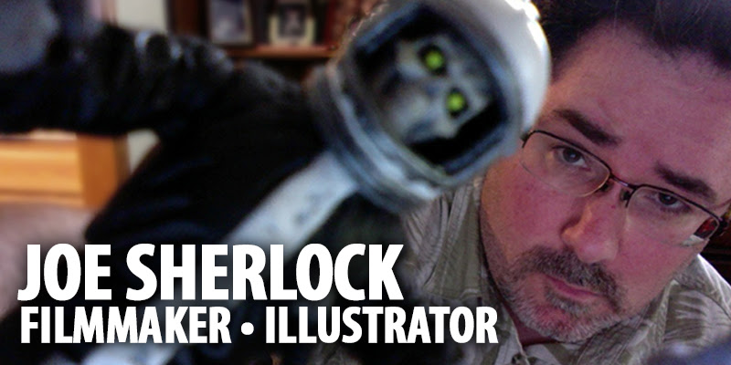 joe sherlock filmmaker illustrator b-movie indie horror heather storm